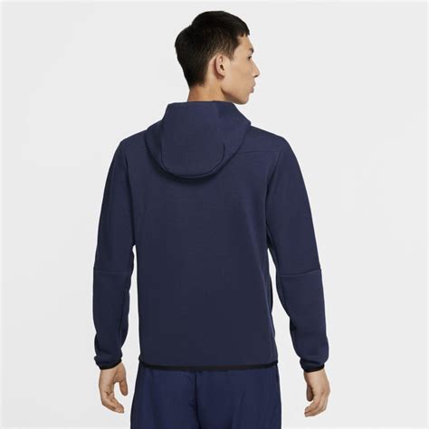 Nike Sportswear Tech Fleece Full Zip Hoodie Midnight Navy In Midnight