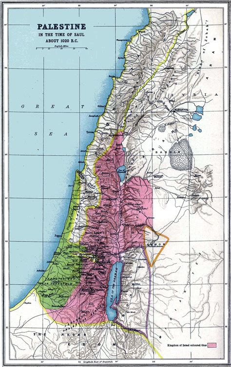 Map Of Israel And Judah 880 Bc Mapporn Vrogue Co