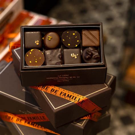 Coffret de chocolats assortis 130 g À la Mère de Famille