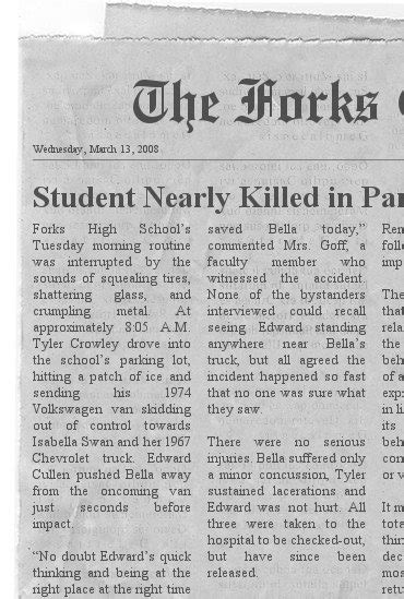 News articles focus only on the facts <eth> a local news article focuses on what's going on in your neighborhood. Newspaper Article Example For Students | Writings and ...