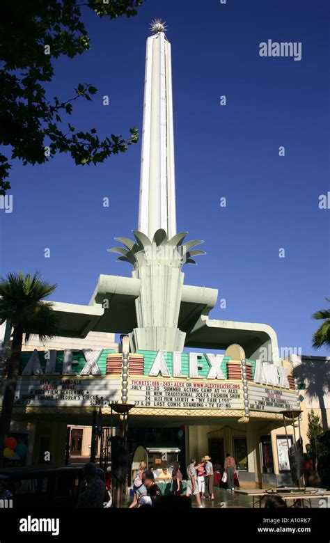 Historic Alex Theater In Glendale Hi Res Stock Photography And Images