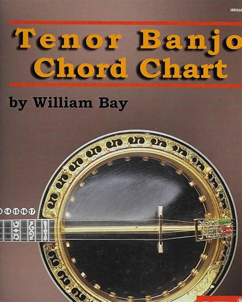 Tenor Banjo Chord Chart Mel Bay Publishing Reverb