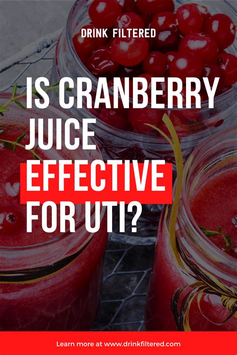Is Cranberry Juice Effective For Uti In 2020 Cranberry Juice Cranberry Juice For Uti