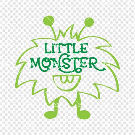 Little Monster Svg Halloween Svg Monster Svg Boy Halloween Etsy