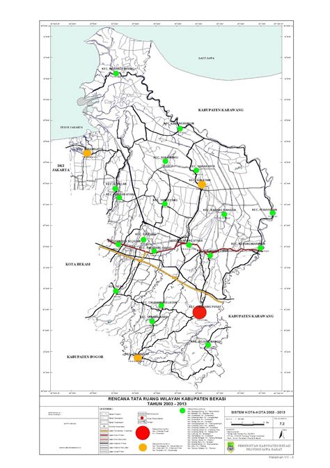 Peta Lokasi Kabupaten Bekasi Info Spesial