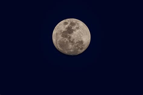 Ninety Eight Percent Twilight Full Moon Photograph By Merrillie Redden