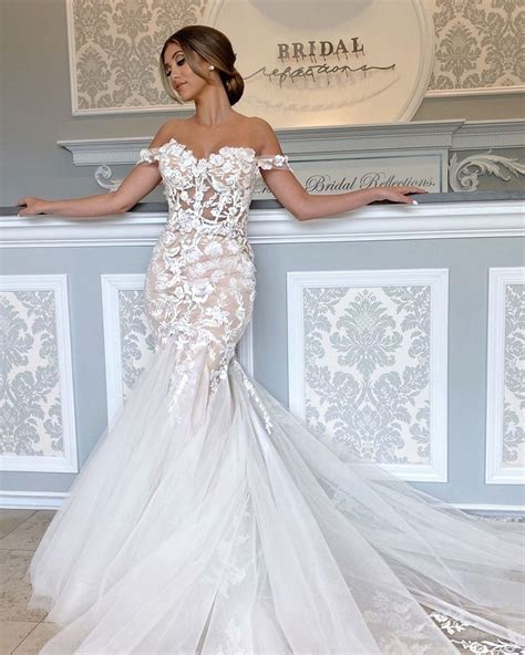Wedding Dress 2022 New Wedding Bride Shoulder Length Lace Wedding Dress With Slim And Elegant