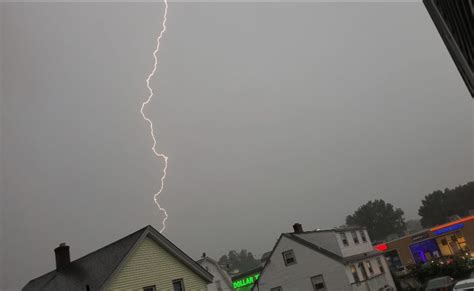 Storms Bring Hail Lightning Flash Flooding Across Ri