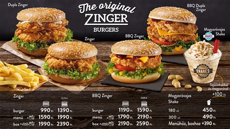 Kfc Zinger Burger Box Chicken Zinger Burger Recipe Kfc Zinger