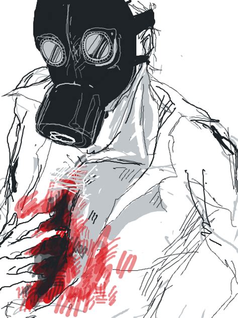 A Mask Cant Save You Now Gas Mask Drawing Gas Mask