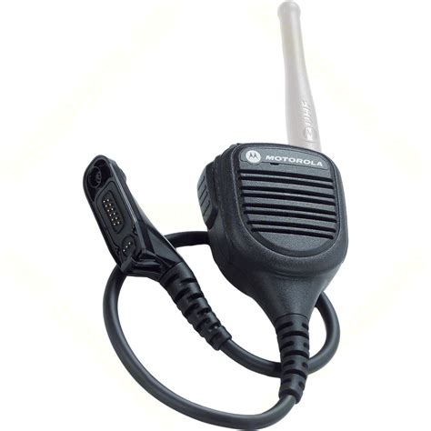 Motorola Pmmn4042b Impres Public Safety Microphone With Audio Jack