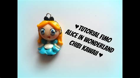 Alice In Wonderland Chibi Kawaii Fimo Tutorial Youtube