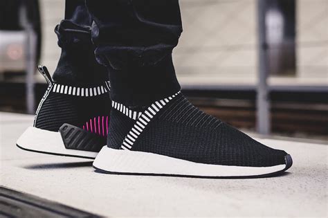 The Adidas Nmd City Sock 2 Primeknit Shock Pink Pack Arrives This Weekend •