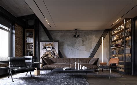 4 Apartments That Turn Up The Dial On Industrial Style