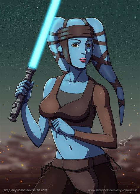 Commission Aayla Secura By Deyvidson On Deviantart Aayla Secura Star Wars Art Star Wars
