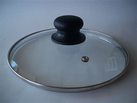 Tempered Glass Lid For Pot And Pans With Vent Hole 20 Cm