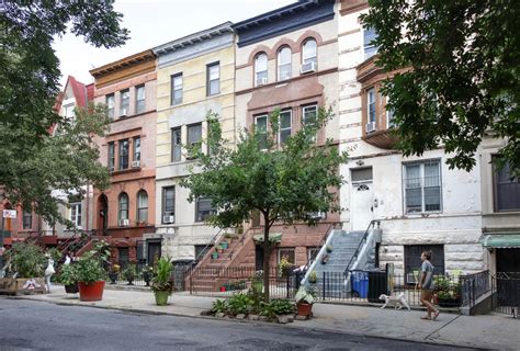 New York City Boroughs ~ Brooklyn Lincoln Place Between Nostrand And