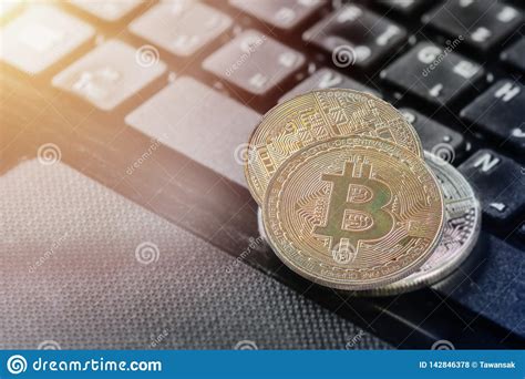 By the end, you will be well equipped to start your journey. Golden Bitcoin Double Exposure Golden Bitcoin Put On A Wallet And Laptop Notebook Stock Photo ...
