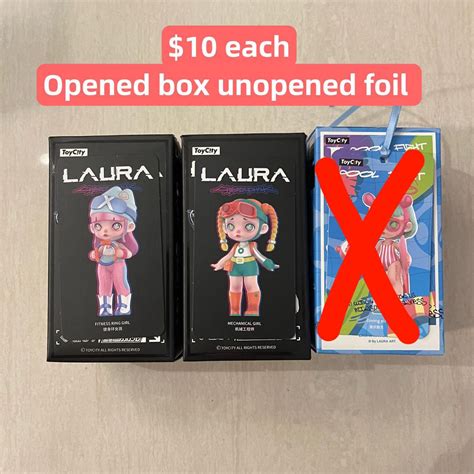 Toycity Laura Cyberpunkpool Fight Series Blind Box Hobbies And Toys