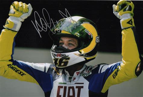 Valentino Rossi Signed 30x20cm Picture Ebay