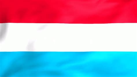 flag  luxembourg royalty  video  stock footage
