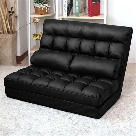 2020 popular 1 trends in sports & entertainment, home & garden, toys & hobbies, furniture with mattress lounge chair and 1. Lounge Sofa Bed DOUBLE SIZE Floor Recliner Folding Chaise ...