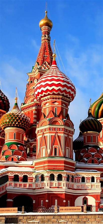 Iphone Moscow Square Cathedral Russia Basils Wallpapers