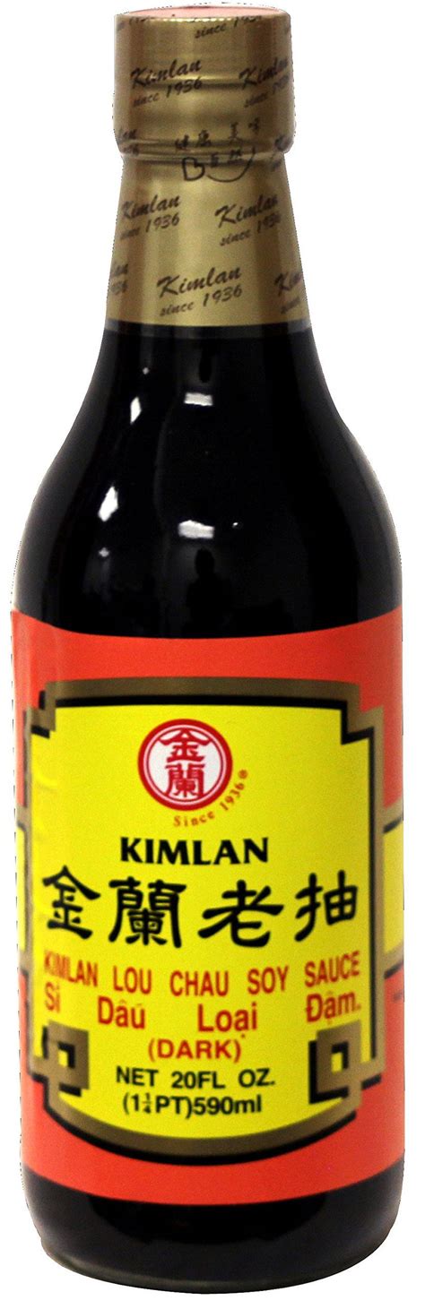 Kimlan Lou Chau Soy Sauce Dark Soy 20 Oz