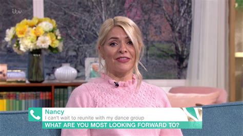 This Morning S Holly Willoughby Promises To Dance In Just Her Knickers When Lockdown Ends And