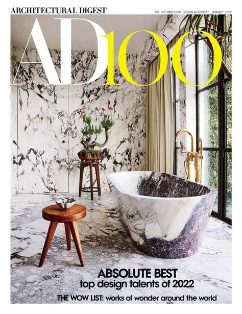 Architectural Digest January 2022 Digital Discountmagsca