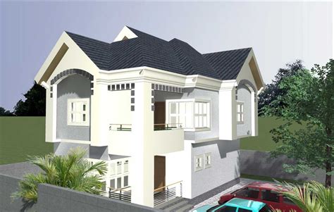 4 Bedroom Bungalow Plan On Half Plot Of Land