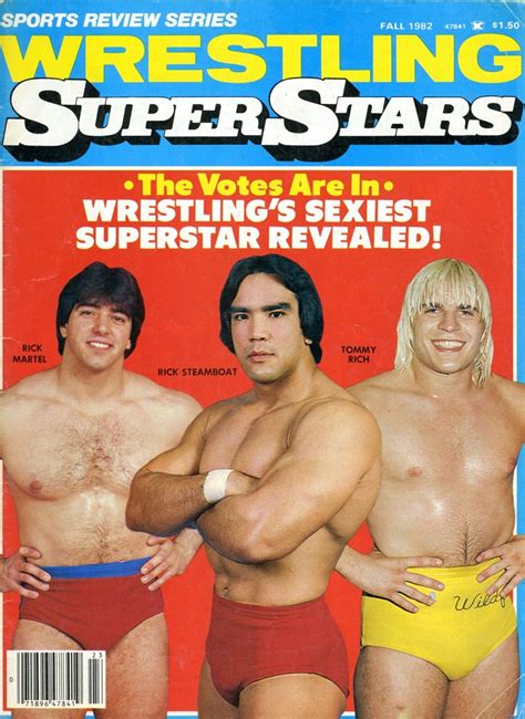 Rick Steamboat Rick Martel Tommy Rich Wrestling Superstars Magazine