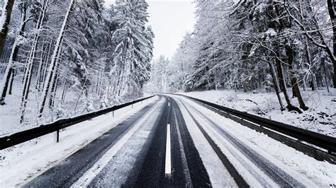 Winter Road Wallpapers Top Free Winter Road Backgrounds Wallpaperaccess