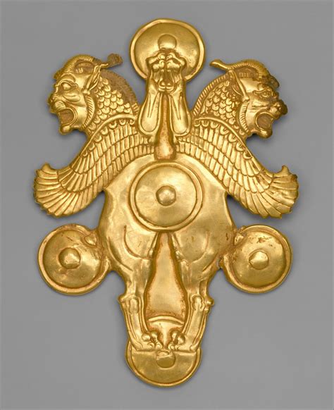 Ancient Art — Examples Of Golden Achaemenid Metalwork From