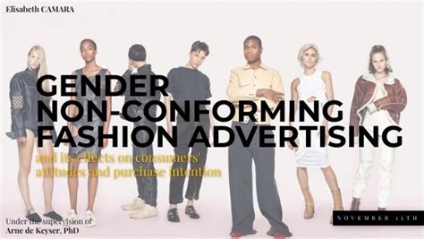 Gender Non Conforming Fashion Adv