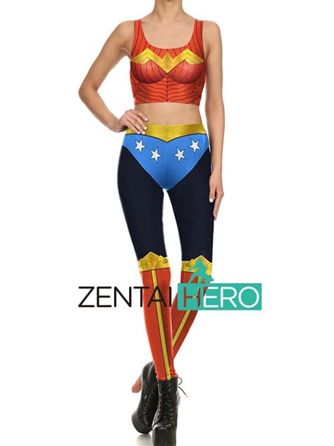 Sexy 3d Printed Fitness Comfortable Leggings Women Wonder Woman