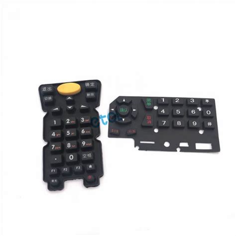 Custom Made Membrane Silicone Button Rubber Keypads With High Quality