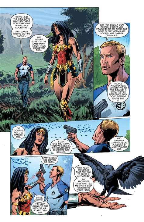 Wonder Woman Agent Of Peace 23 3 Page Preview And Cover Released By