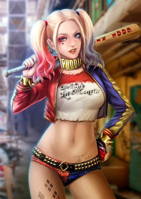 Harley Quinn By Yoneyu On Deviantart