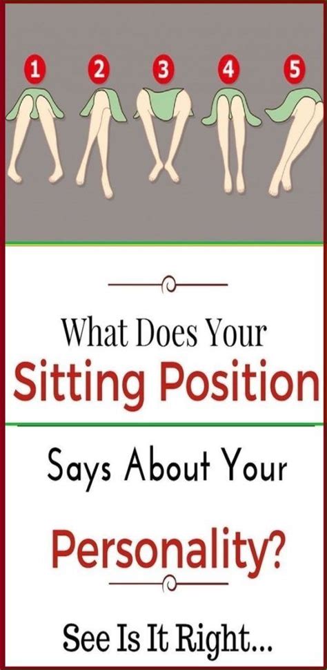 What Does Your Sitting Position Reveal About Your Personality