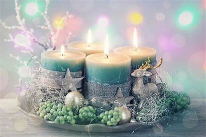 Candles Candle Noel Holiday Wallpapers Desktop Four