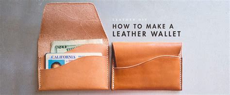 Leather Wallet Diy