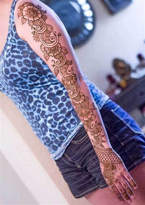 Henna Mehndi Tattoo Designs Idea For Full Arm Tattoos Ideas