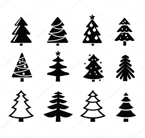 Vector Arbol Navidad árbol De Navidad — Vector De Stock © Bioraven