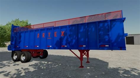 Artex Tr3606 8 V1000 Fs 22 Trailers Farming Simulator 22 Mods