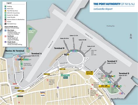 Lga Airport Terminal Map