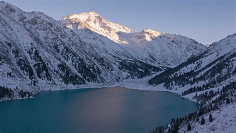 Stock Video Of Time Lapse Of The Winter Lake 13254188 Shutterstock