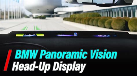 Bmw Panoramic Vision Head Up Display Coming To Production Vehicles In
