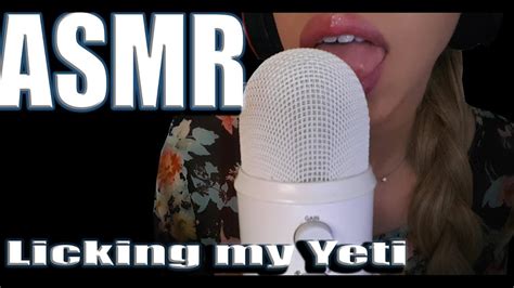 Asmr Licking My Yeti Microphone Extreme Wet Mouth Sounds Youtube