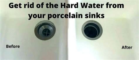 10 Ways How To Remove Hard Water Stains From Porcelain Sinks